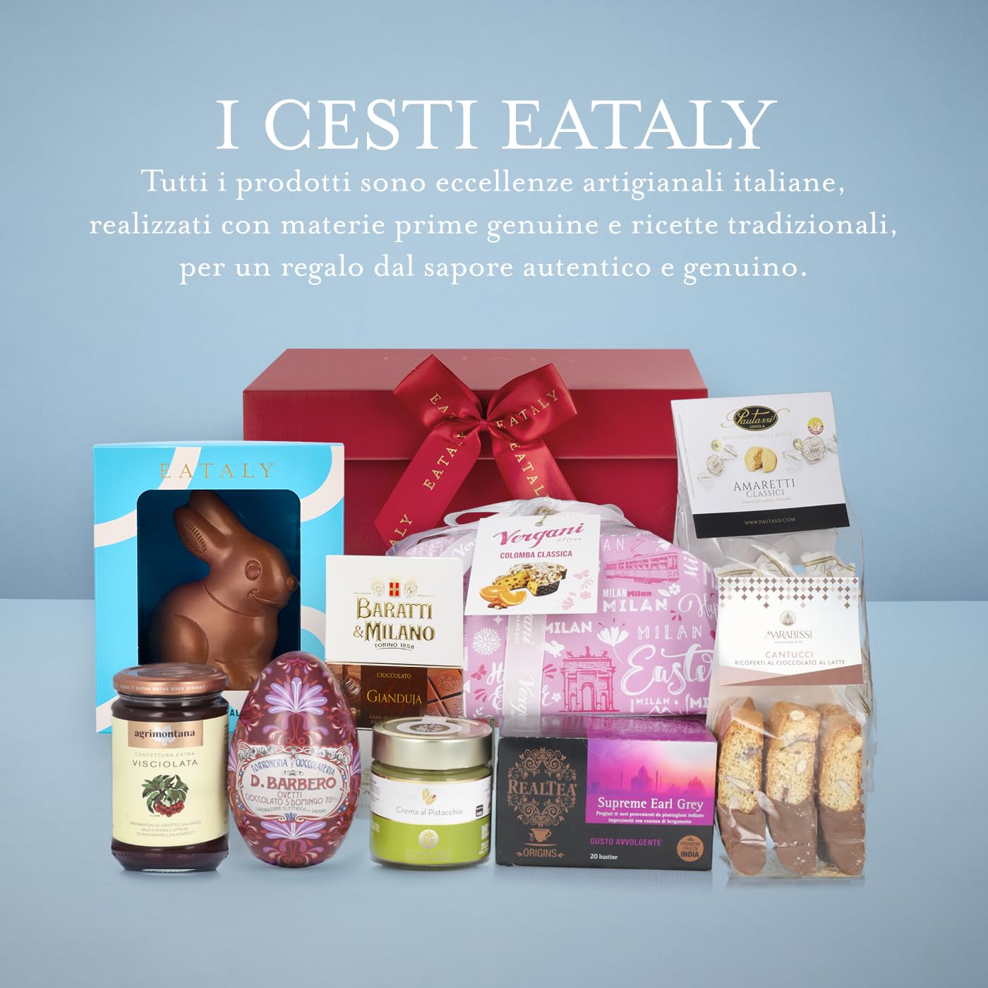 Eataly – Cesto Gastronomico con Specialità dolci e salate – Kit Regalo con 12 prodotti selezionati!
