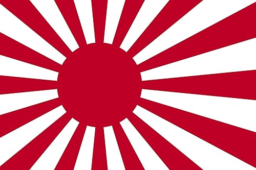 Bandera del sol naciente de la batalla de Japón 2'x3 bandera naval de la bandera de la bandera del