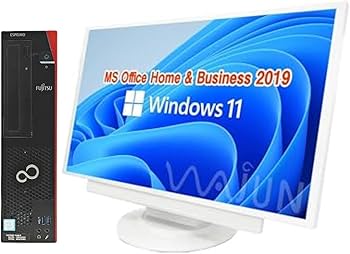Amazon.co.jp: 【整備済み品】富士通 デスクトップPC D587/22型液晶