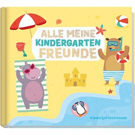 Kindergarten Freundebuch [Strandtag] für Mädchen und Jungs | Alle meine