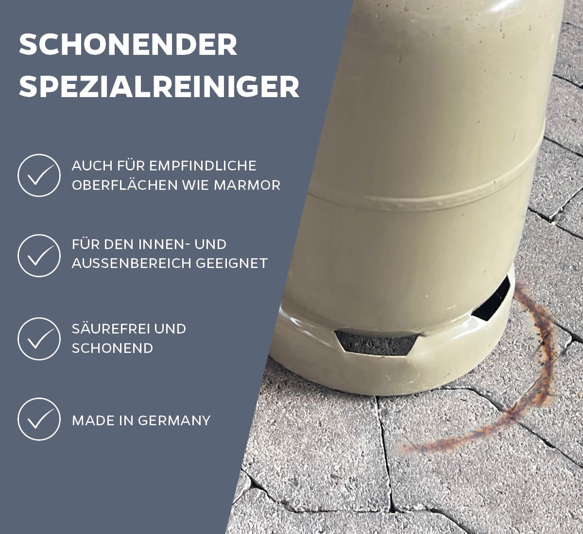 Grillfürst Rostflecken-Entferner, 2 x 500 ml - Aktiv-Reiniger mit Tiefenwirkung