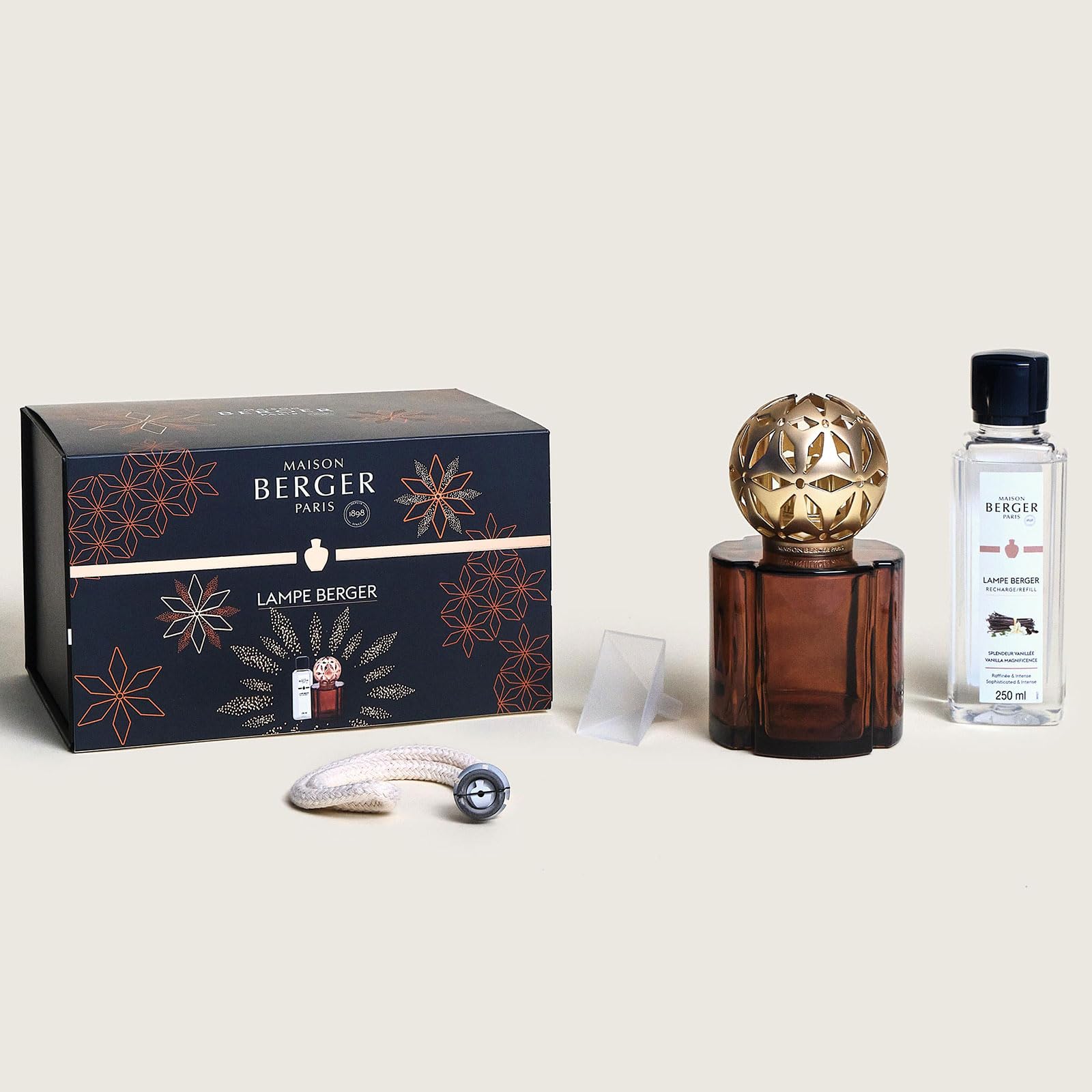 Lampe Berger Pomelis Chocolat + 250 ml Splendeur Vanillée