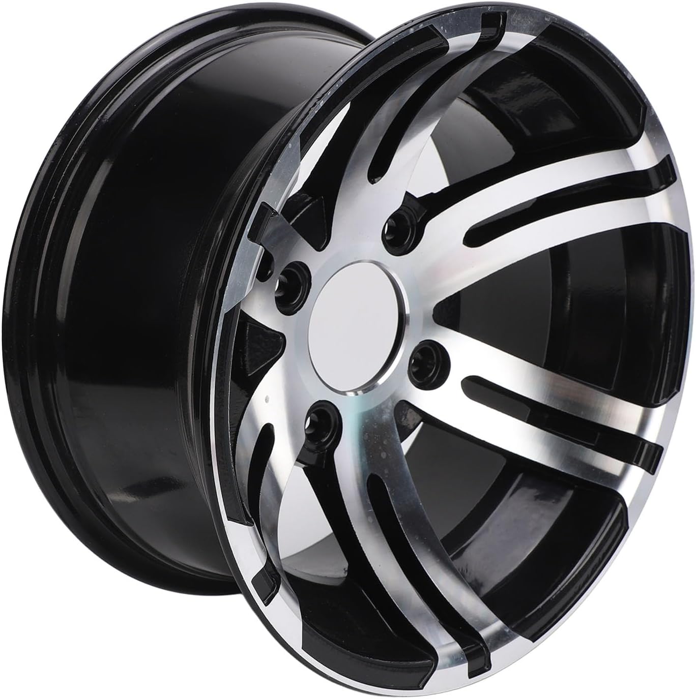 ATV Wheels Rims, 12inch ATV Wheel Rim Hub, Aluminum Alloy Replacement Wheels for Quad Bike, ATVs, Karts, Off Road Vehicle, Enhanced Performance, Versatile