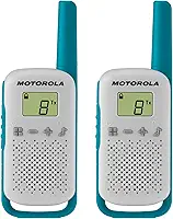 Motorola Solutions Motorola Talkabout T114 Rádio 2 vias, branco/azul, 40 km