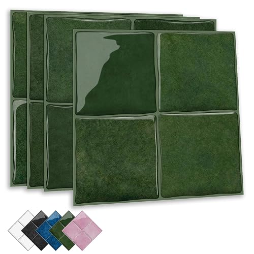 Sage Green 24 Sheets 6x6 Inch Peel and Stick Subway