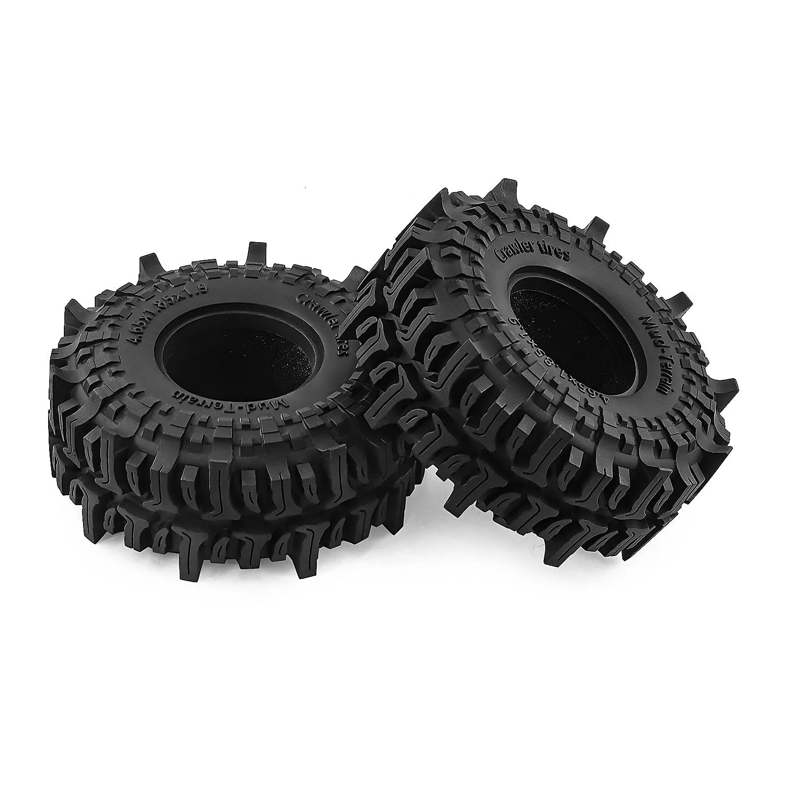 Per SCX10 Per TRX4 Per Enduro Per Capra Per Wraith Per Axial Per Traxxas 1/10 Pneumatici 1.9 Pollici 12mm Per Scala Esagonale Off Road 118mm RC Crawler RC Pneumatici Pezzi
