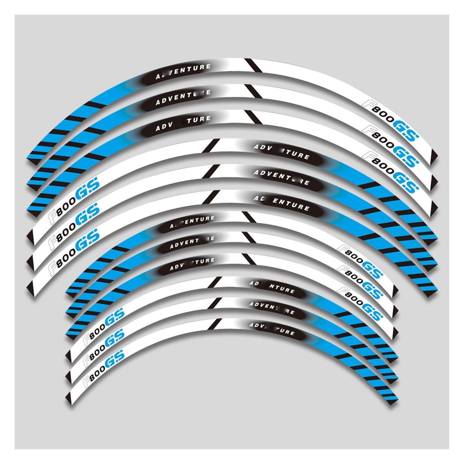 Applique for F800GS F 800GS F800 GS F 800 GS Reflective Stickers Sticker Waterproof Decals(A5)