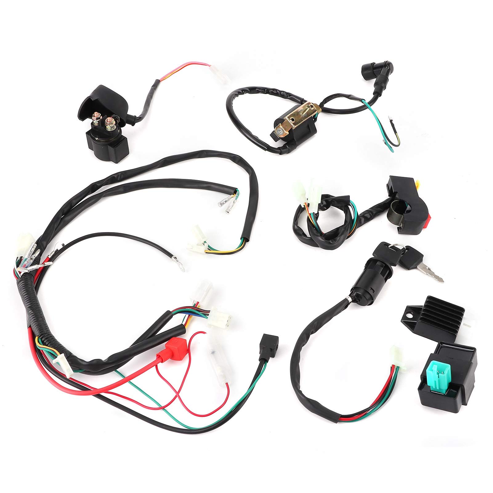 Kit faisceau de câbles pour Pit Bike et Quad ATV avec unité CDI intégrée - 8