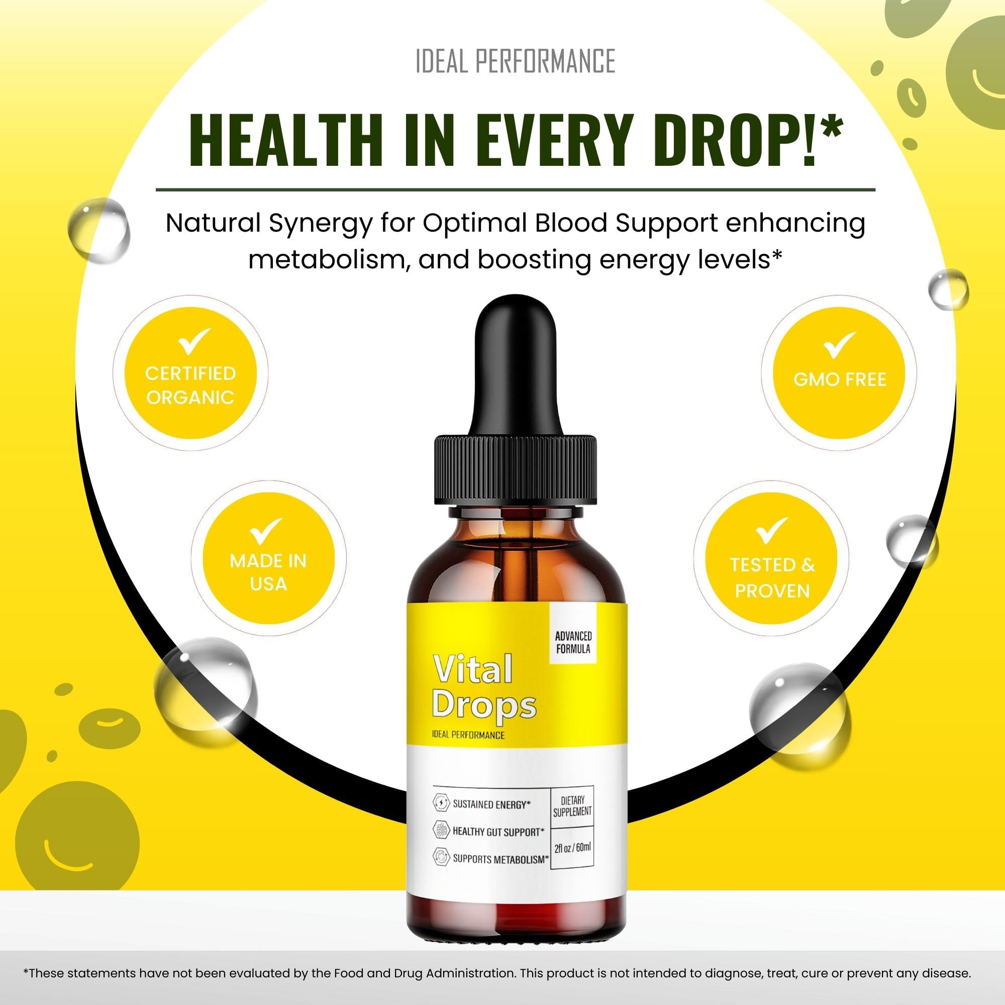 Amazon.com: Vital Drops, Official VitalDrops Blood Formula Support