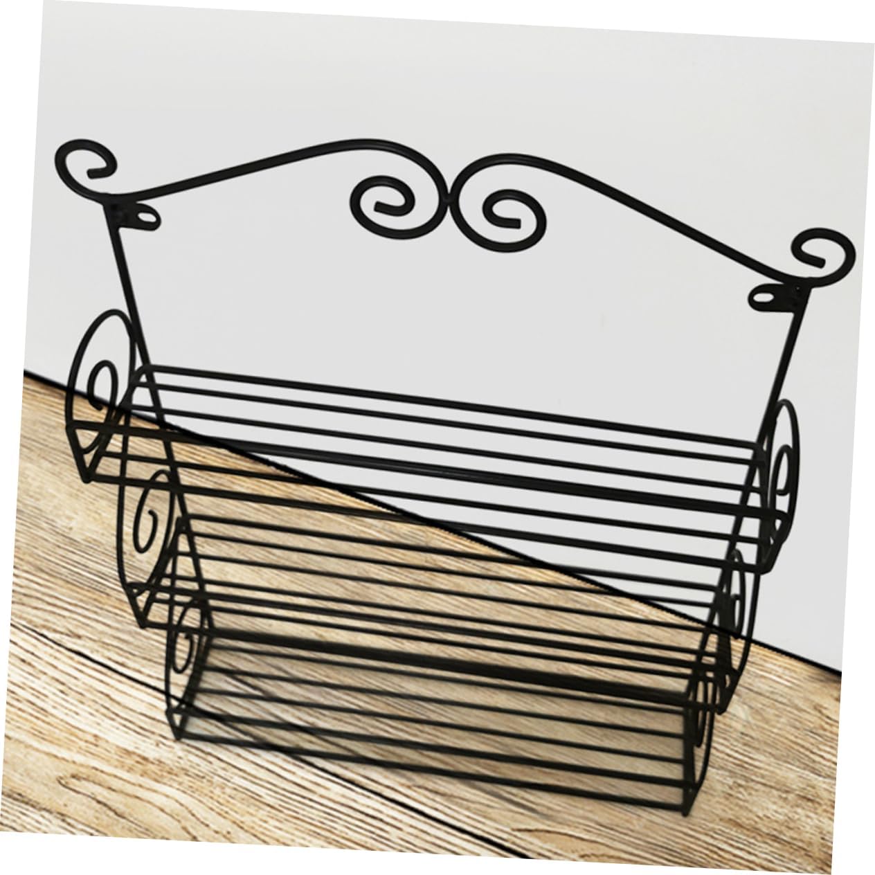 1pc Wall-mounted Flowerpot Storage Rack Practical Plant Display Stand for Indoor Home Decoration for Room Kitchen Bathroom