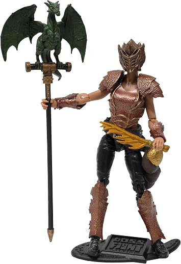 Boss Fight Studio Vitruvian H.A.C.K.S. Ghariala Fantasy Series Action Figure - Highly Articulated Collectible and Customizable Figurine with Interchangeable Parts and Accessories - 118 Scale