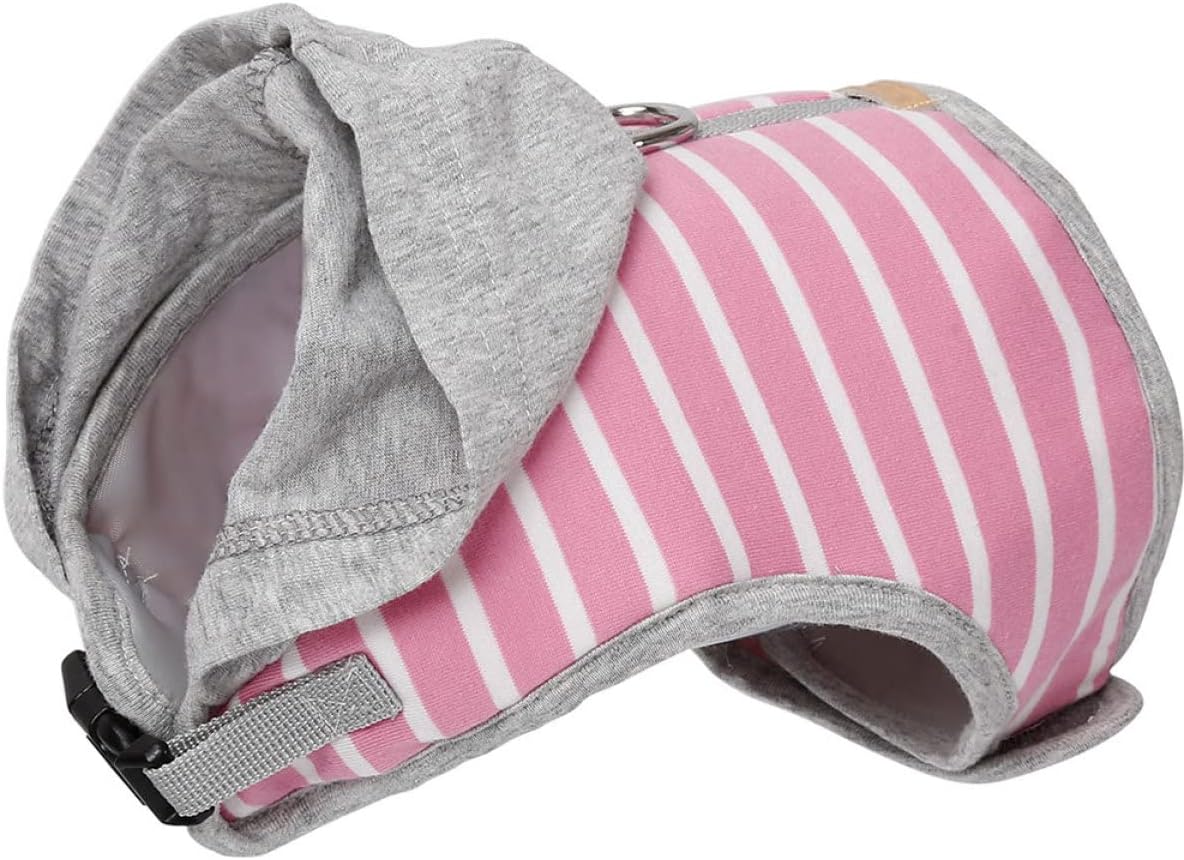 SUPVOX Cat Harness Leash Chest Strap Sweatshirt Reflective Vest for Pet Travel