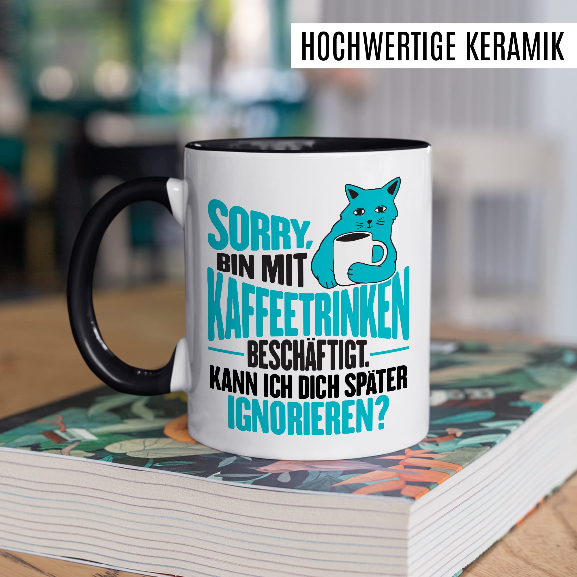 MoonWorks Taza De Café Con Texto En Alemán "weil Man Nicht Jeden Tag