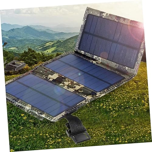 Miniatura 2 de Portable Foldable Solar Panel Charger USB Power Bank for Outdoor Emergency Charging Multi Device Compatible with High Conversion Efficiency for