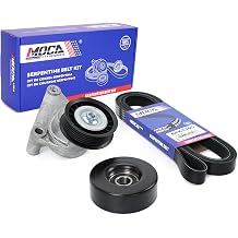 WINBEST Serpentine Belt Component Kit Compatible with Chevrolet Express 1500 2500 3500 Tahoe Suburban 1500 2500,for GMC Savana 1500 2500 3500, Sierra 1500 2500