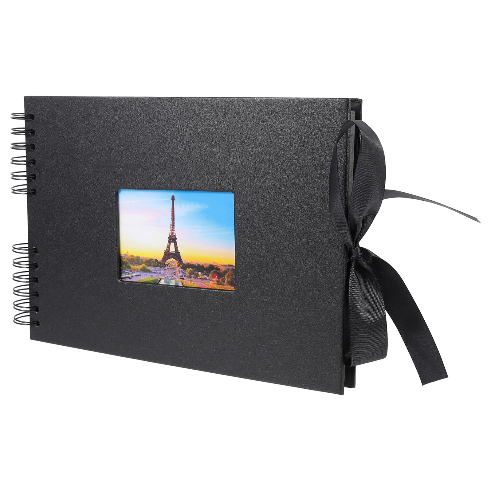 Album photo scrapbooking A4 noir COHEALI rigide de qualité