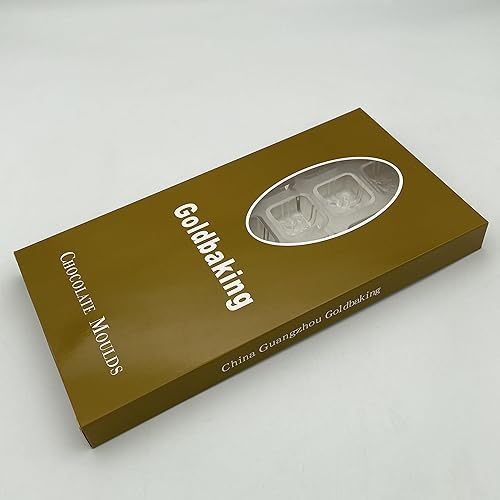 Miniatura 2 de Caja de regalo Forma de Policarbonato Caramelo Molde Chocolate Bonbon Molde DIY Chocolate Bandeja de Plástico (2114)