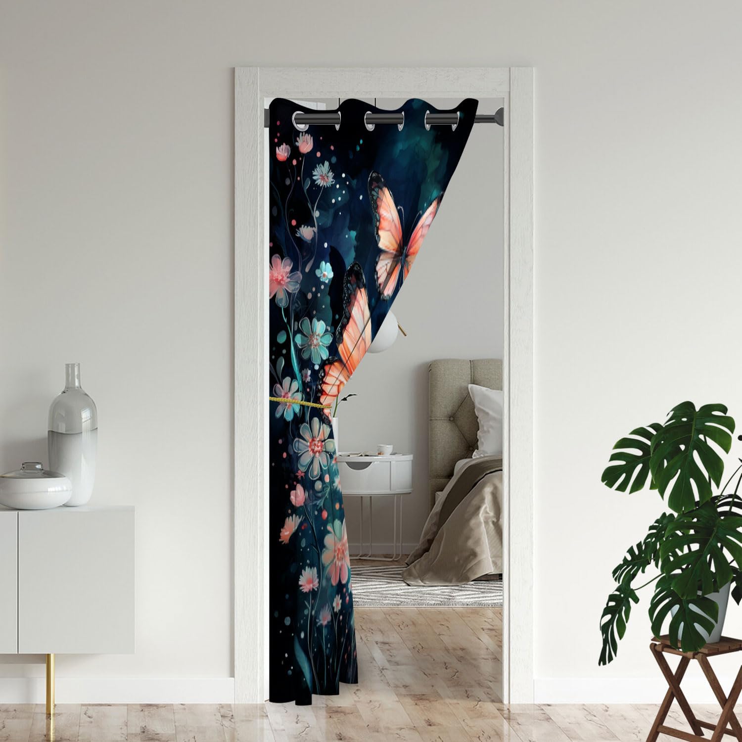 Cortinas De Oscurecimiento Con Purpurina Arcoíris Para Niñas, Estilo Kawaii Pastel, Para Dormitorio, Estilo Degradado, 30% A 50%, Cortinas Opacas Con Purpurina Rosa Y Azul (2 Paneles, 52 X 63 Pulgadas