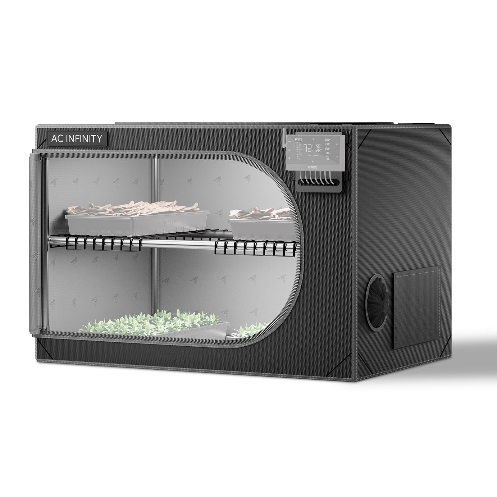 AC Infinity CLOUDLAB Advance Anzuchtzelt, 2000D Diamond-Mylar-Gewebe