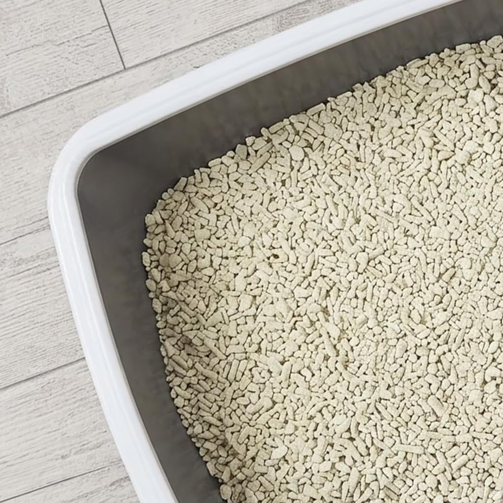 Cat&Rina BeCrumble, Lettiera in granuli per Gatti al Tofu 4,5kg, 2 Pezzi | Agglomerante, Vegetale, Smaltibile nell'organico o nel wc, Anti odore