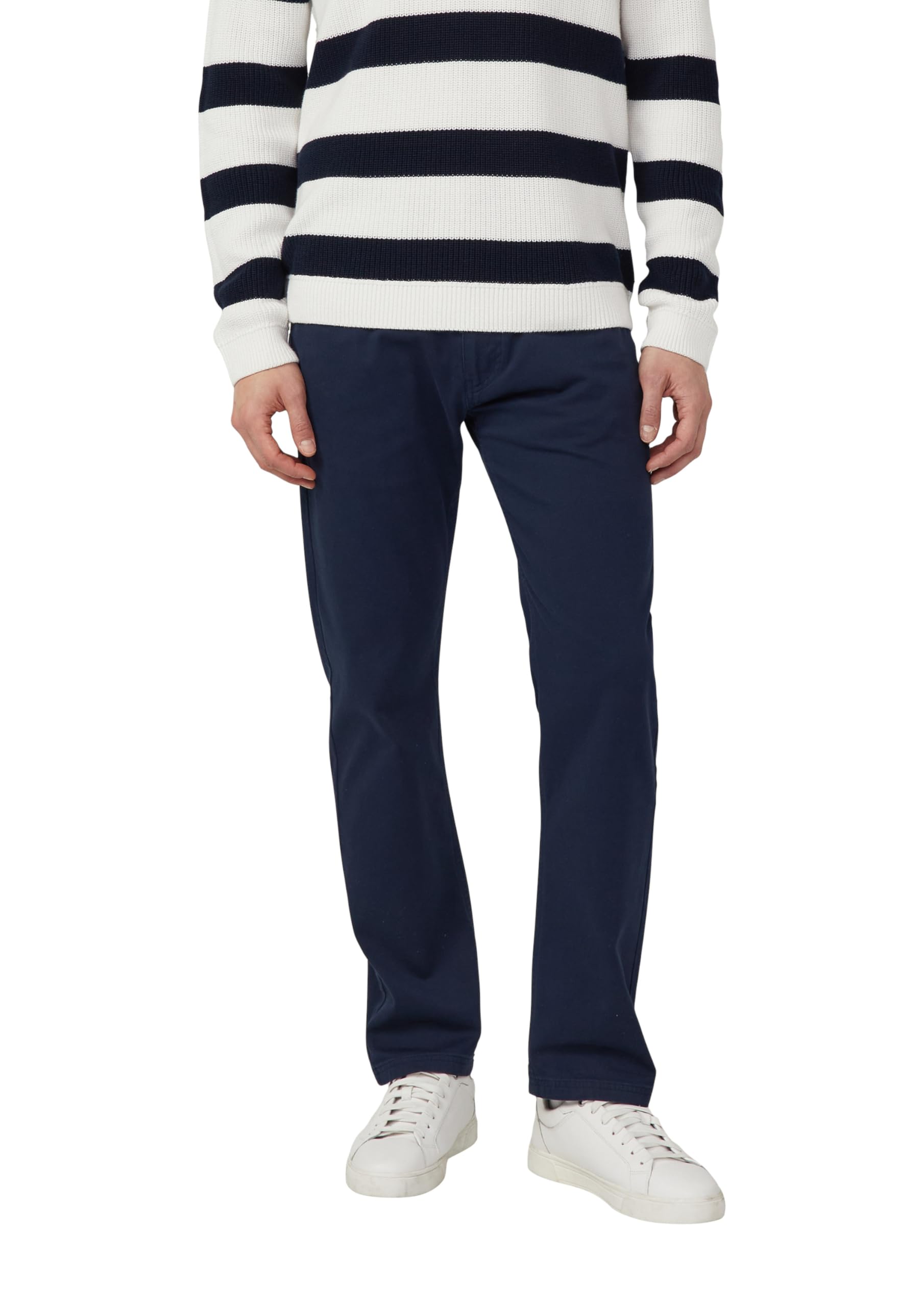 s.Oliver Herren Hose – Straight Leg, Baumwollstretch, 5-Pocket