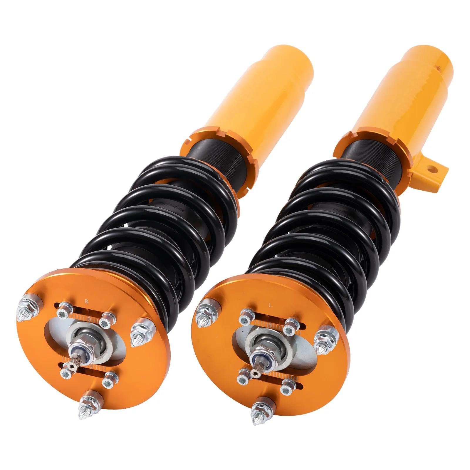 Sospensioni pneumatiche auto Coilover Kit Di Abbassamento Della Sospensione Regolabile In Altezza A 24 Vie Per BMW E82/E88 128 135 Ammortizzatori Con Molle Elicoidali Sospensione pneumatica