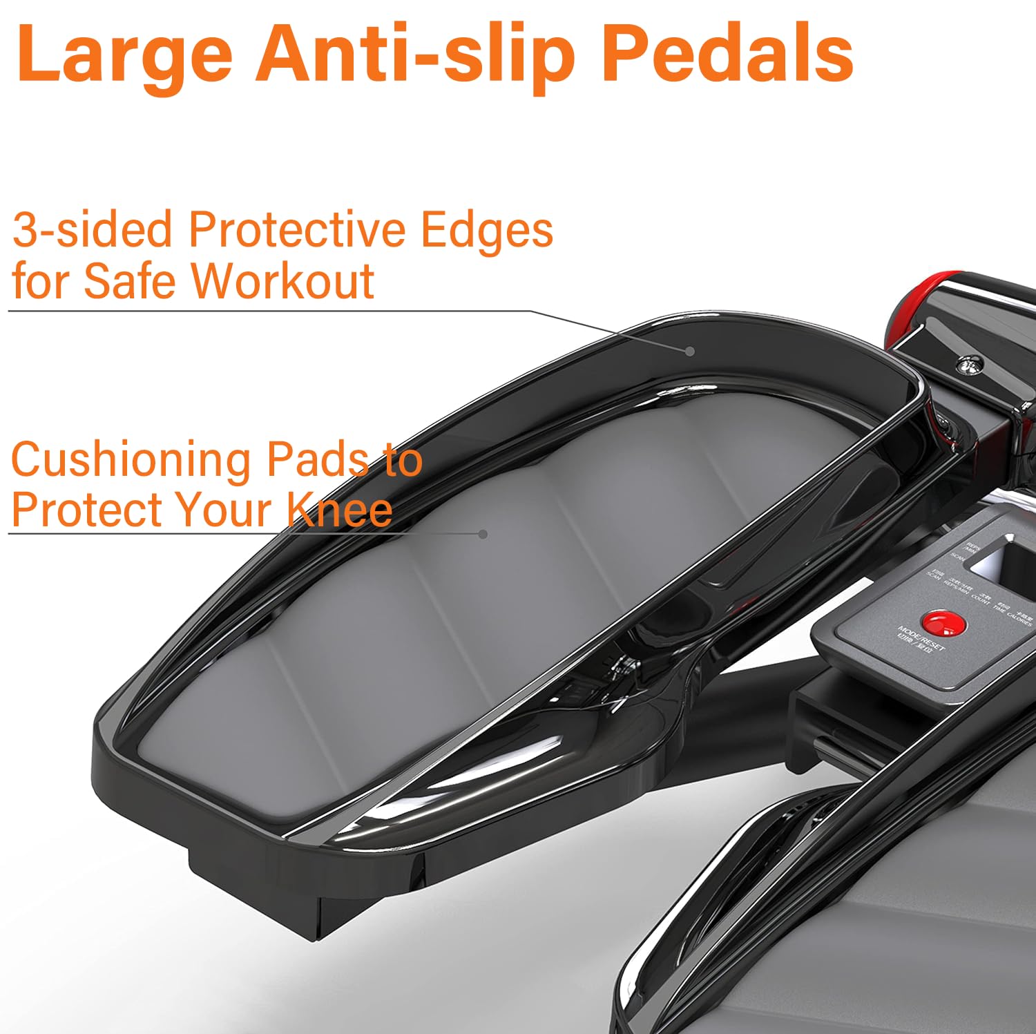 PROIRON Stepper Fitness con Bande di Allenamento e Display Multifunzione - Mini Stepper per l'esercizio di Glutei, Braccia, Gambe, Vita e Fianchi, Peso Massimo Utente 120kg