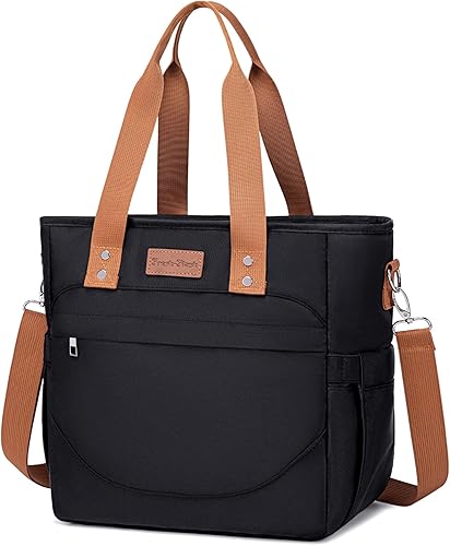 Fresh-flash Bolsa de almuerzo para mujeres y hombres para el trabajo, lonchera grande aislada, bolsa de almuerzo a prueba de fugas, bolsa de