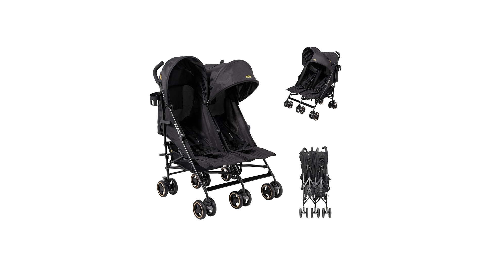 ス*パ様 ブラック ベビーカー 軽量 Amazon | Jovikids二人乗りベビーカー A B型ベビーカー 軽量