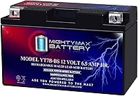 Vista 19 de Mighty Max Battery - YTZ12S - Batería de motocicleta SLA AGM recargable de 12 voltios, 11 Ah, 210 CCA, sin mantenimiento