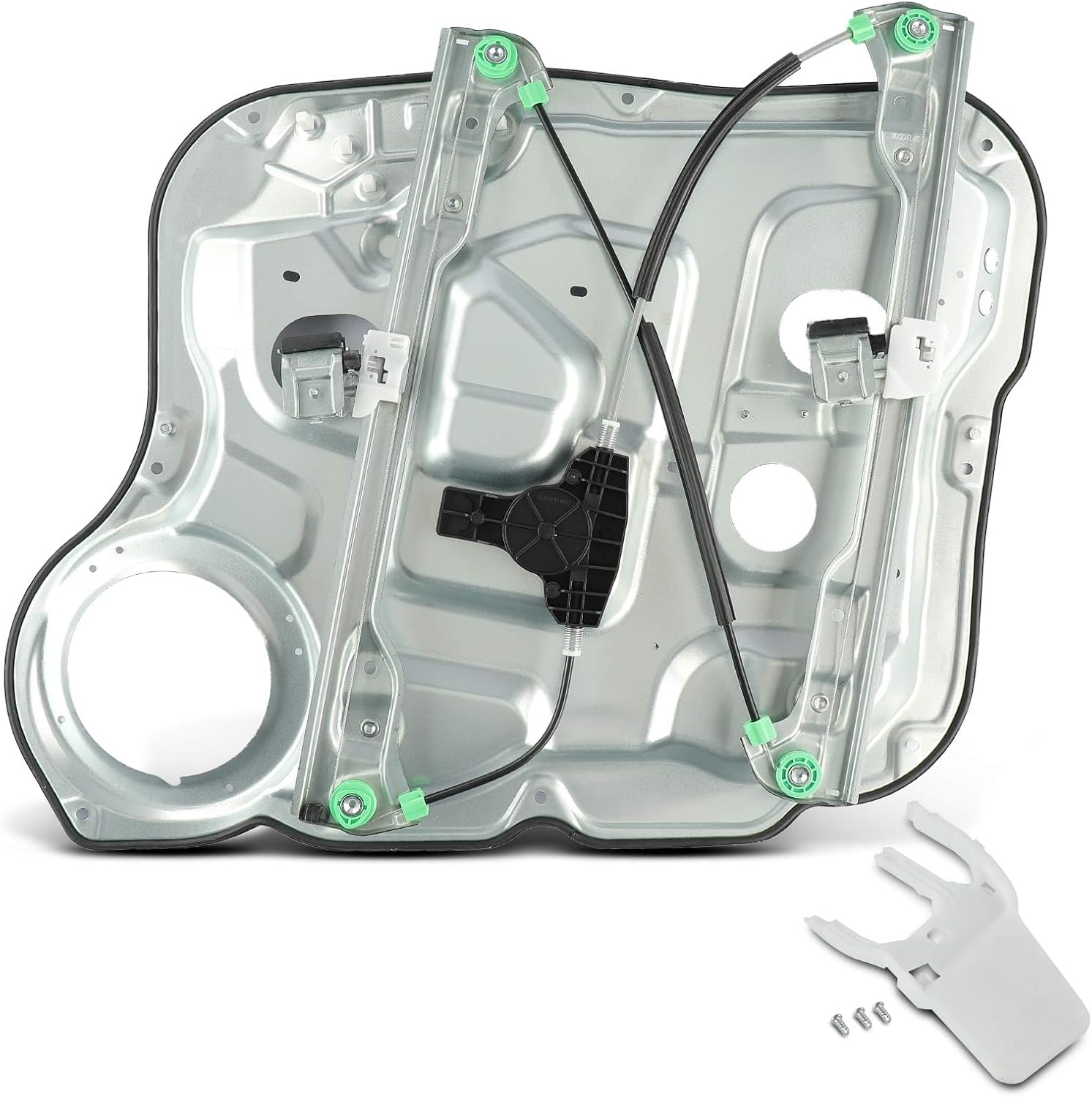 A-Premium Electric Power Window Regulator with Motor Compatible with Hyundai Santa Fe 2007 2008 2009 Sport Utility, Front Left Driver Side