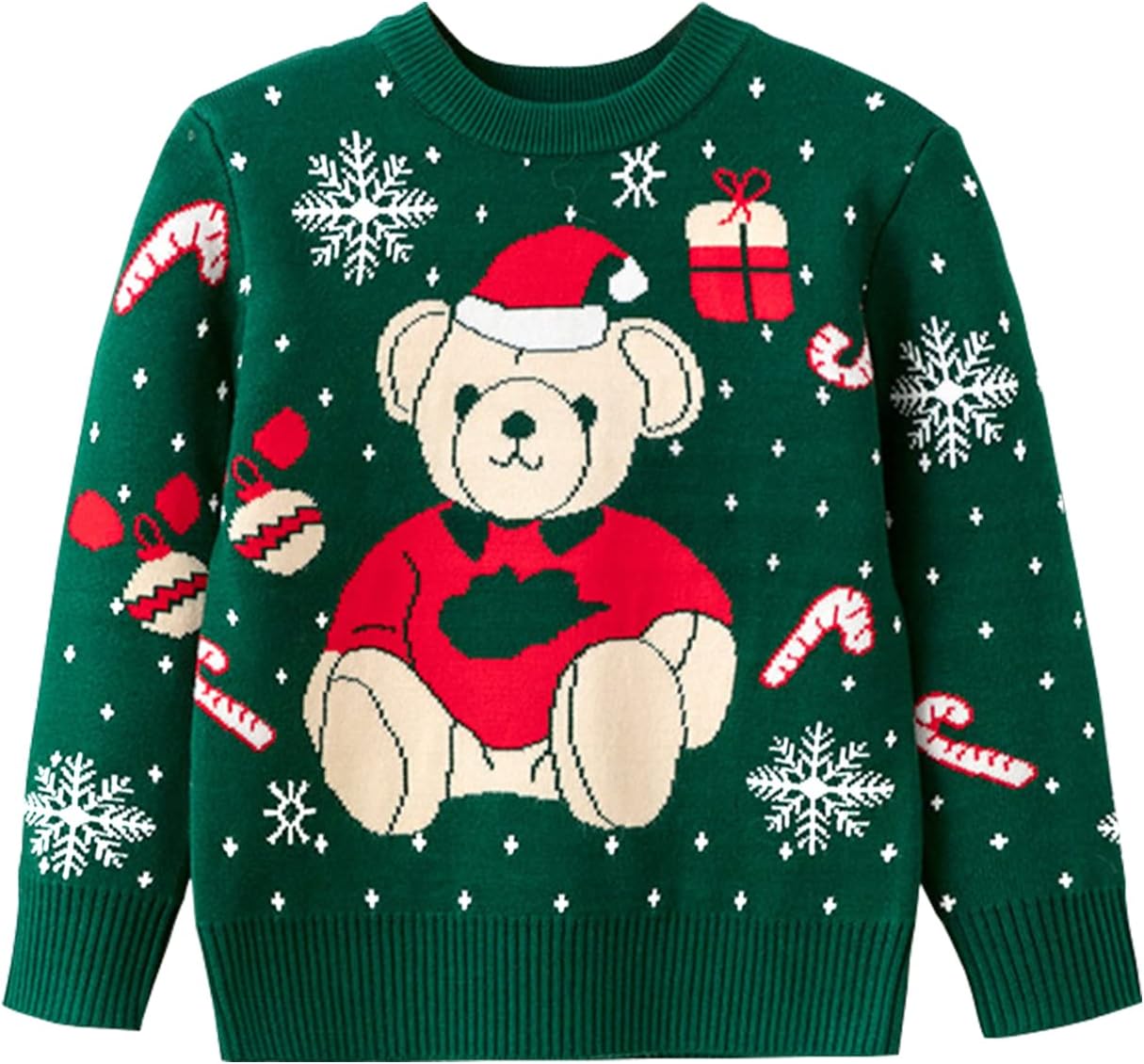 Toddler Boy Girl Christmas Sweater Kids Knite Leopard Pullover Xmas Reindeer Elk Snowman Cartoon Sweatshirts Tops