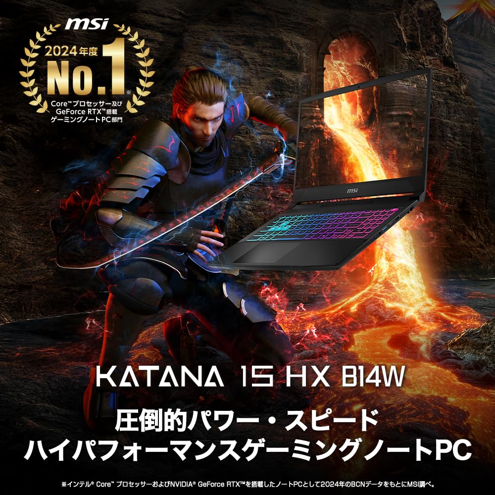 Amazon.co.jp: MSI ゲーミング ノートPC Katana 15 HX 【Core i9 HX
