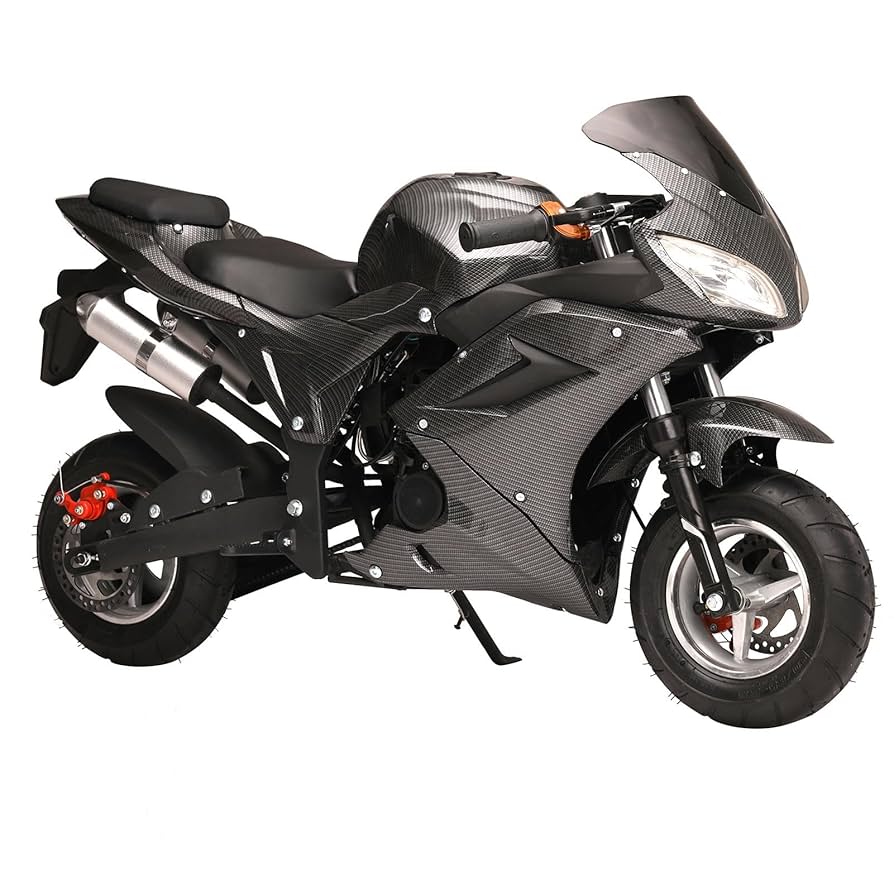 X18 Super Pocket Bike Gas Motorcycle For Kids 49CC Kids Dirt Bike