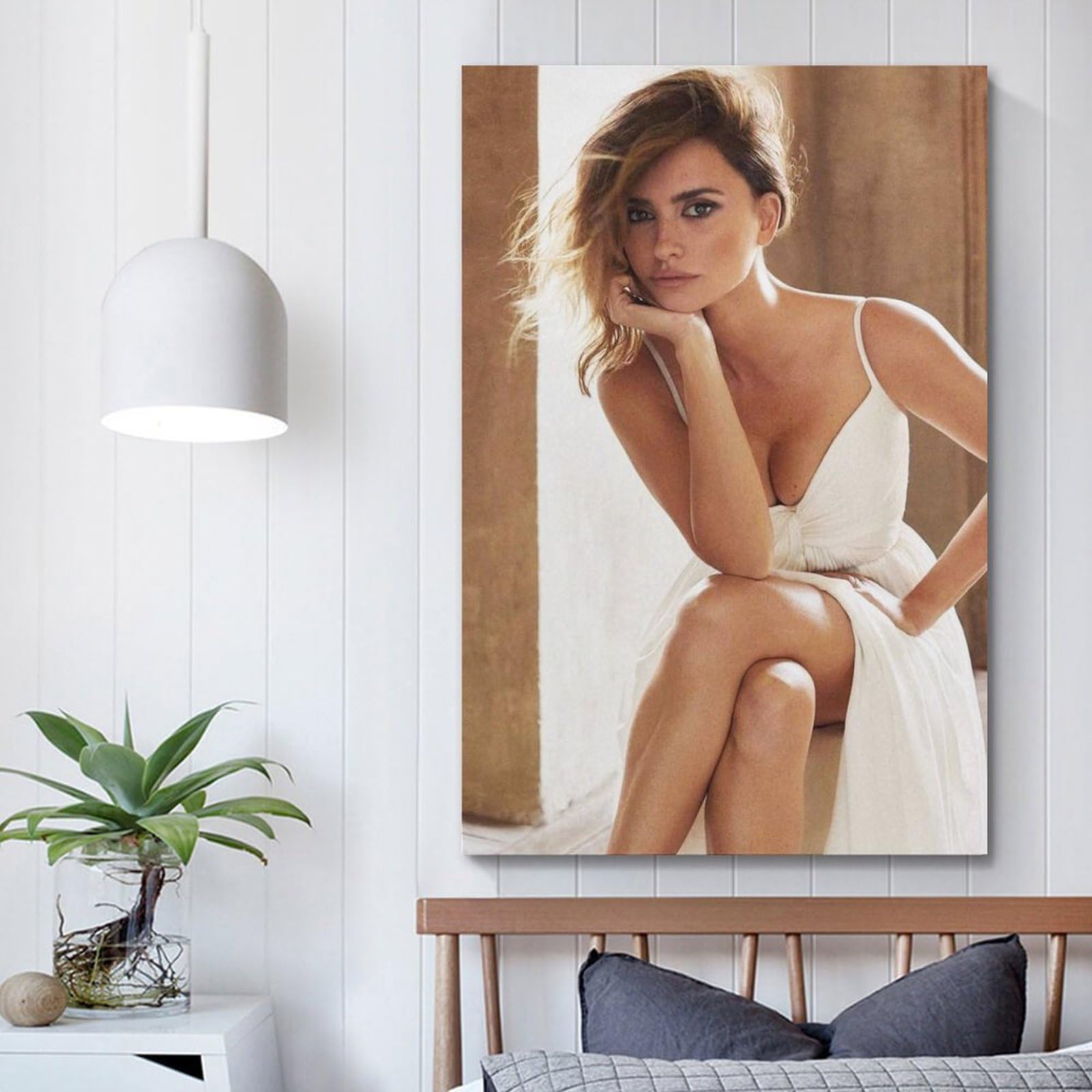 Penélope Cruz Sexy Long Legs Charming Feminine Artistic Photo Poster Wall  Art Picture Painting Canvas Prints Artworks Bedroom Living Room Decor ...