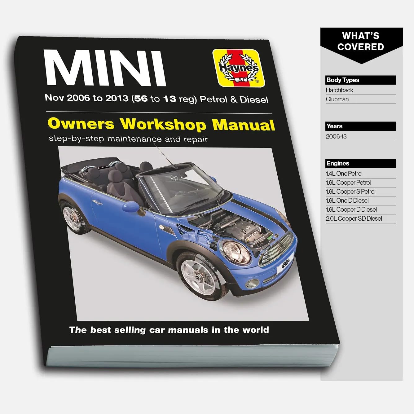 Mini Owners Workshop Manual 2006-2013 Petrol Diesel Haynes 4904