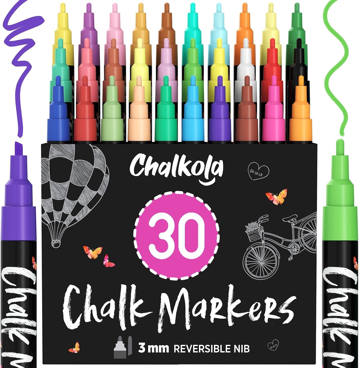 Chalkola 30 Markers Variation