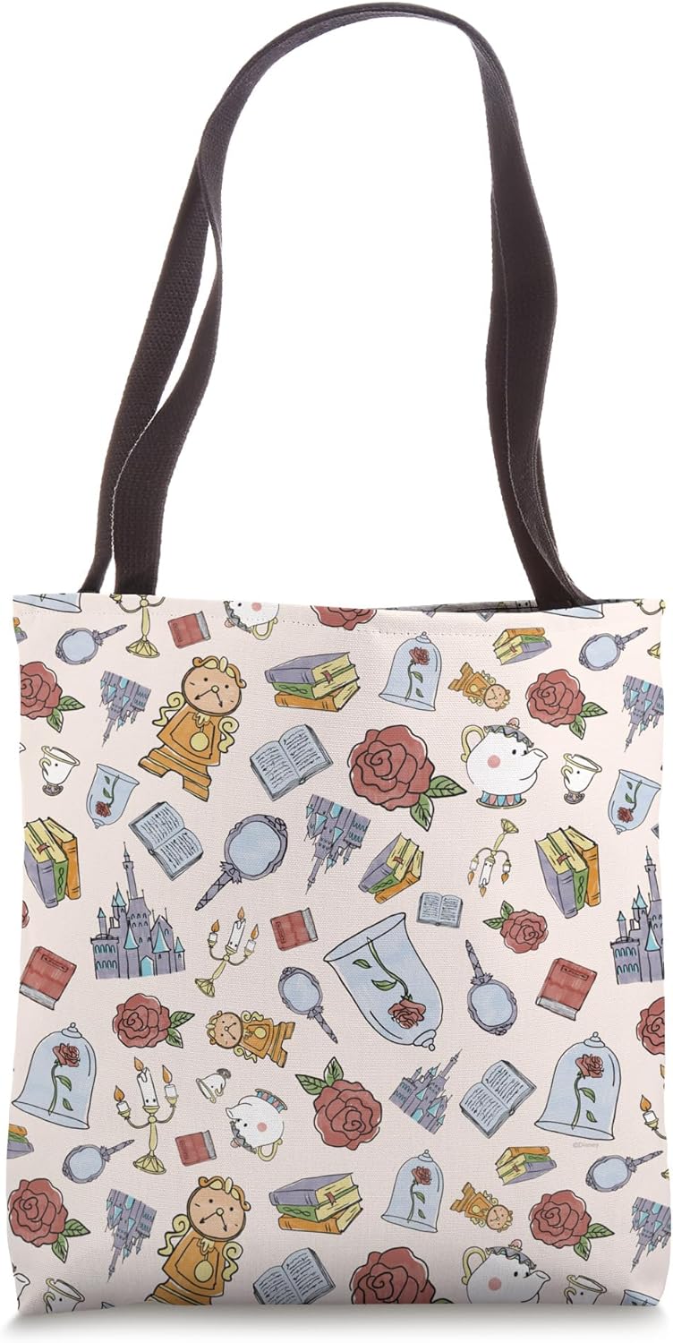 Sac fourre-tout Disney La Belle et la Bête Château Martinique Ubuy