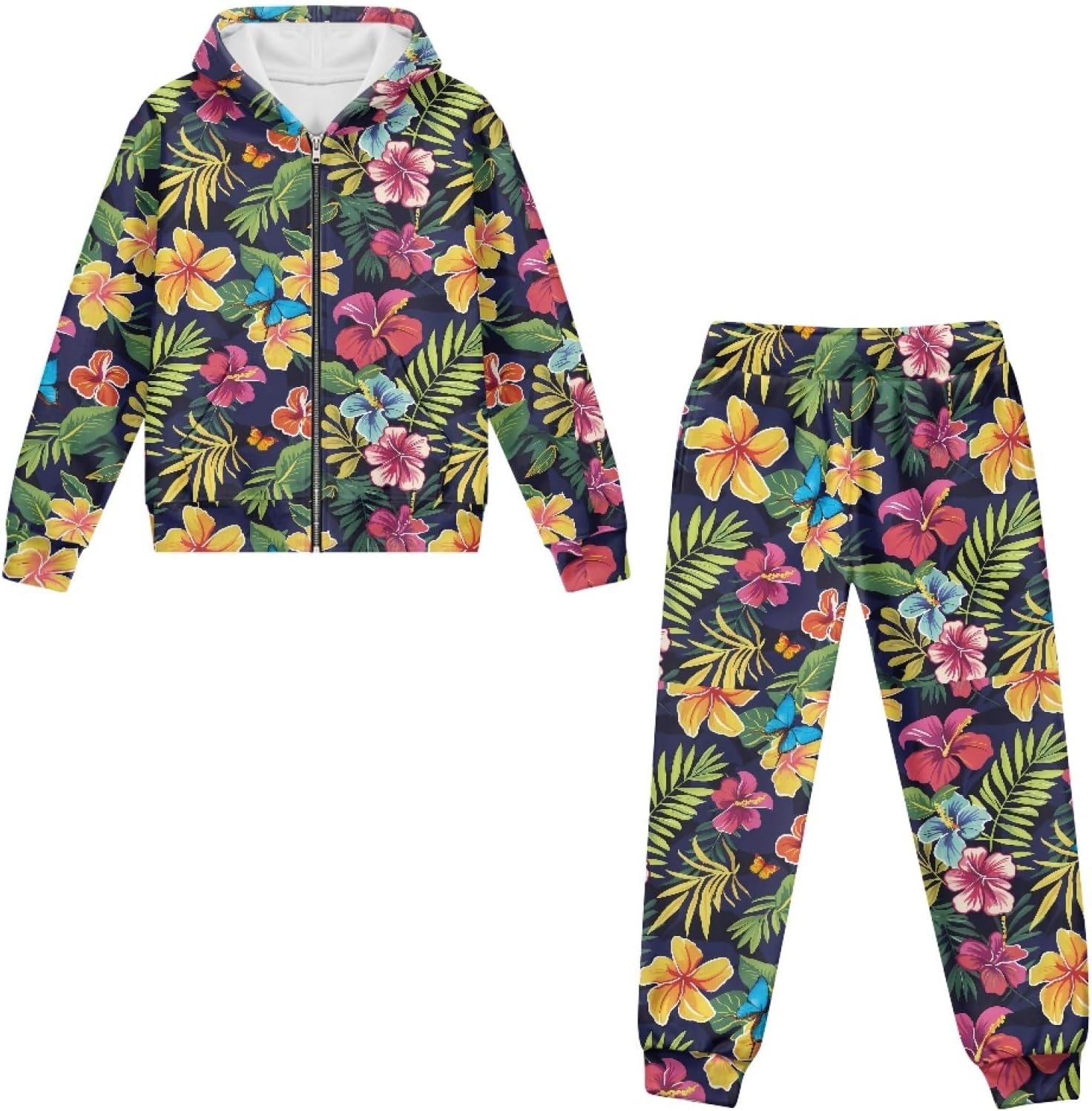 HUIACONG Children Sweatsuits for Girls Boys Tracksuits Children Sweat Suit