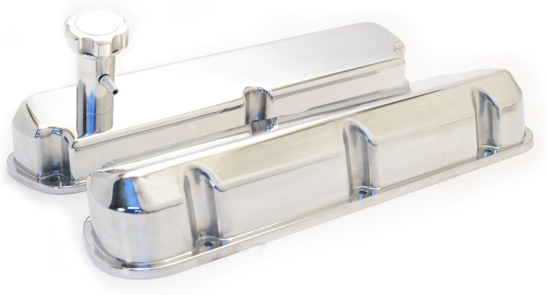 Canton Racing 65-345 Valve Cover (For Small Block Ford 1986-1993 EFI Mustang Aluminum), 1 Pack