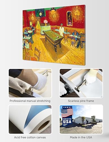 Vista 239 de DECORARTS - Almond Blossom Tree - Vincent Van Gogh Art Reproduction. Giclee Canvas Prints Wall Art for Home Decor 30x24