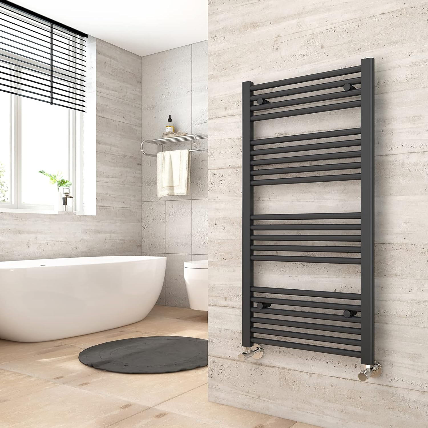 Heilmetz Bathroom Radiators Towel Rail, Heated Towel Rail Towel