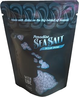 Paradise Sea Salt Gourmet Sea Salt from Hawaii (Hawaiian Sea Salt blue - Ocean Smoke)