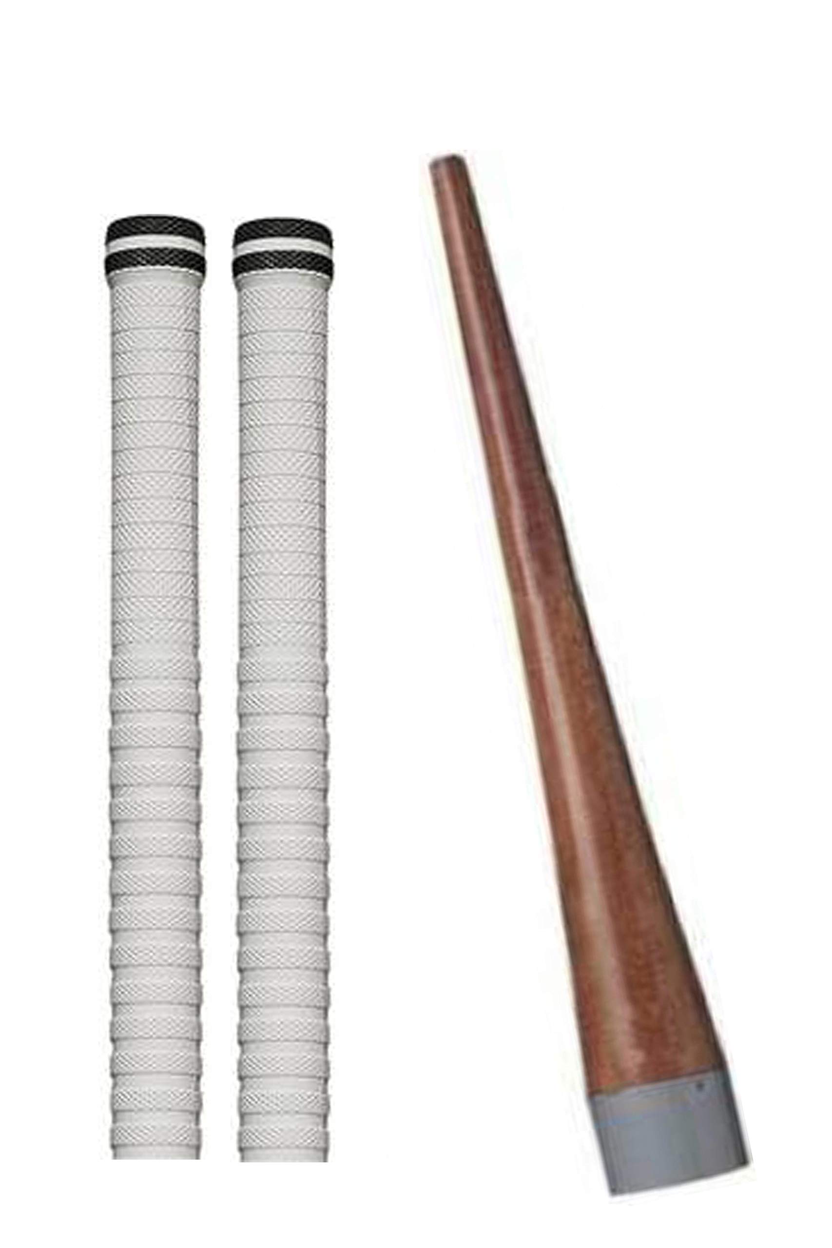 Modkart Set of 2 Cricket Bat White Grip + 1 Wooden Gripper (Cone) (B096W5J8KL) Amazon Price History, Amazon Price Tracker
