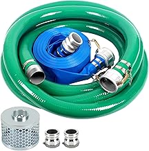 REEPLAR 2 inch Water Pump Hose Kit, Includes 2