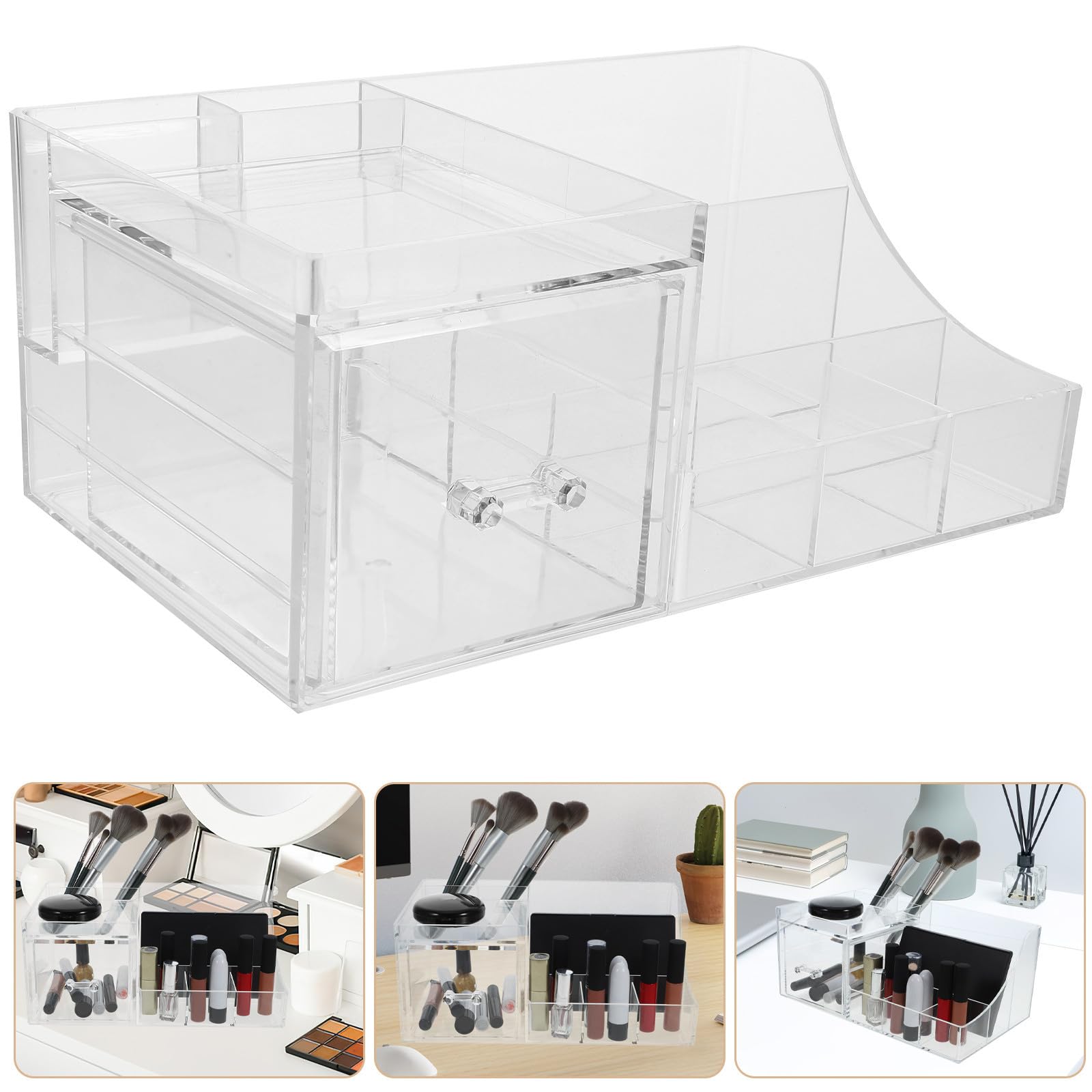Make Up Organizer mit Mehreren Schubladen aus Ps für Kosmetikartikel