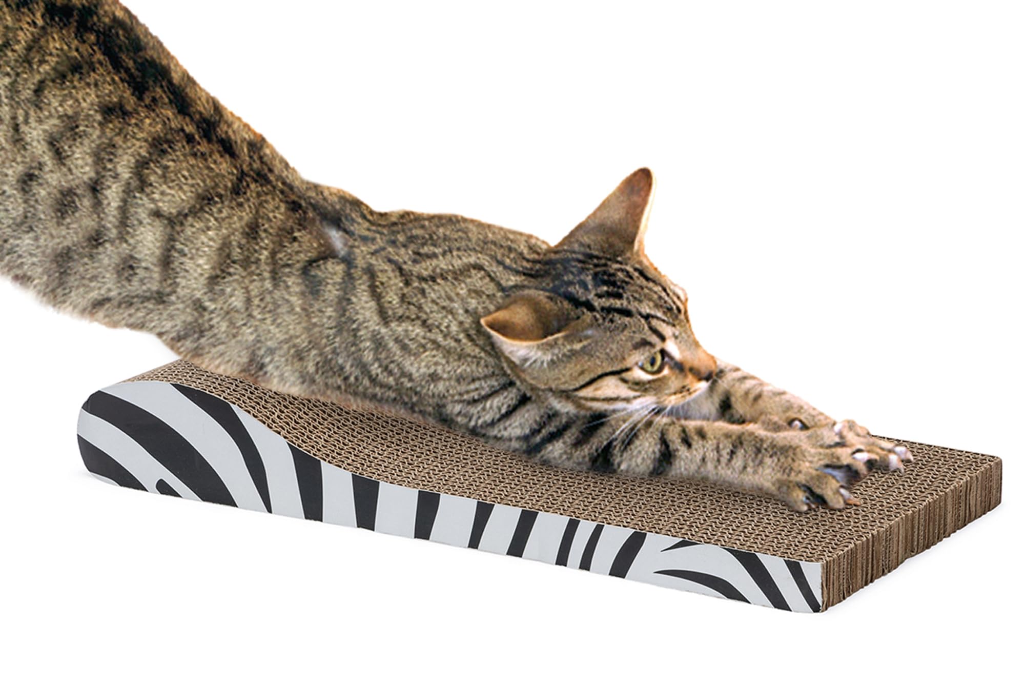 Karlie Cardboard Scratching Board Zebra 43.5 x 21.5 x 6 cm