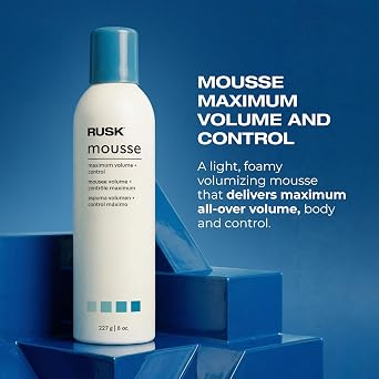 RUSK Styling Mousse 8.8 Fl Oz