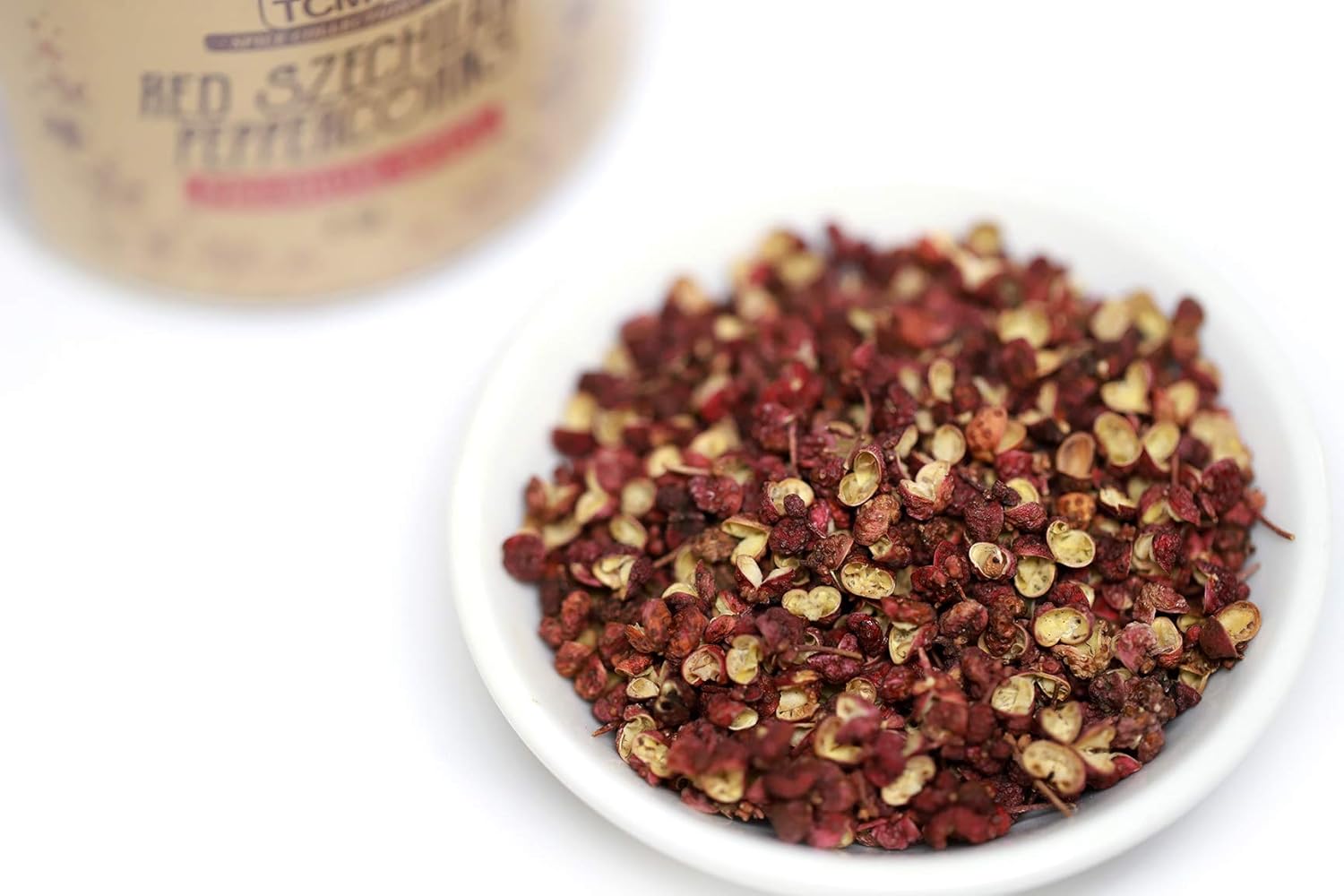 USTCM Whole Red Szechuan Peppercorns Premium Spice 100% Natural (2oz)