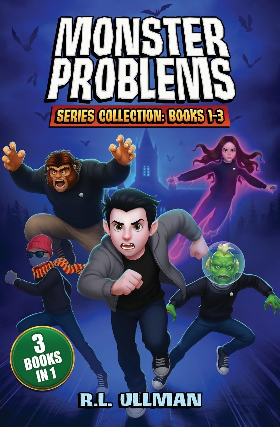 Monster Problems Books 1-3 (Monster Hero Academy)